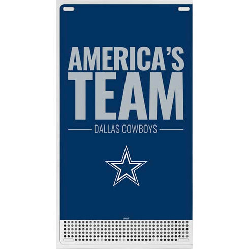 NFL Dallas Cowboys Team Motto Xbox Series S Console Skin